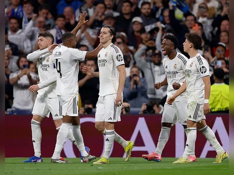 Champions League: Vinicius scores winner as Real Madrid reaches last 16, Atalanta eliminate Dortmund 