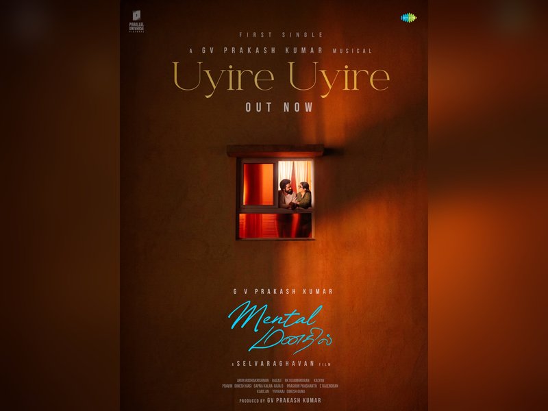 Karthi releases first single 'Uyire Uyire' from Selvaraghavan's 'Mental Manadhil' (Photo Credit: G V Prakash Kumar/X)