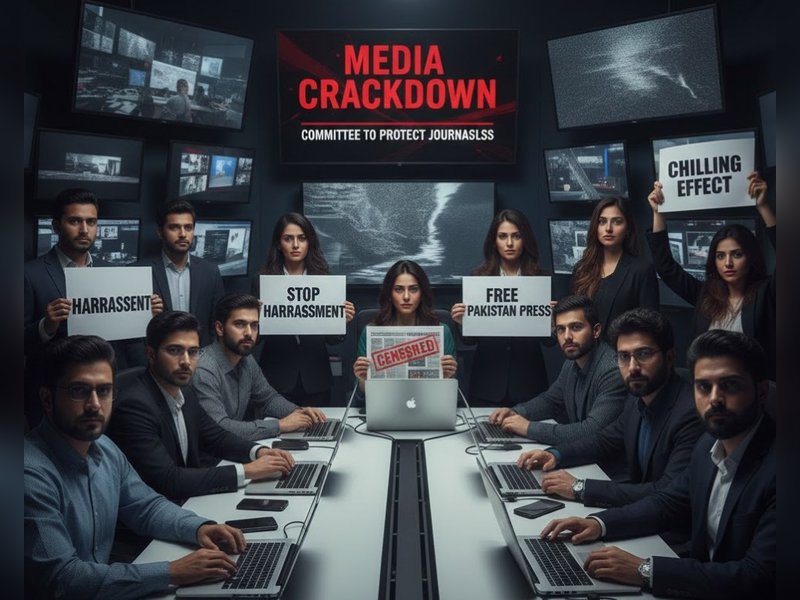 International groups warn of ‘chilling effect’ on Pakistan press, call to end harassment