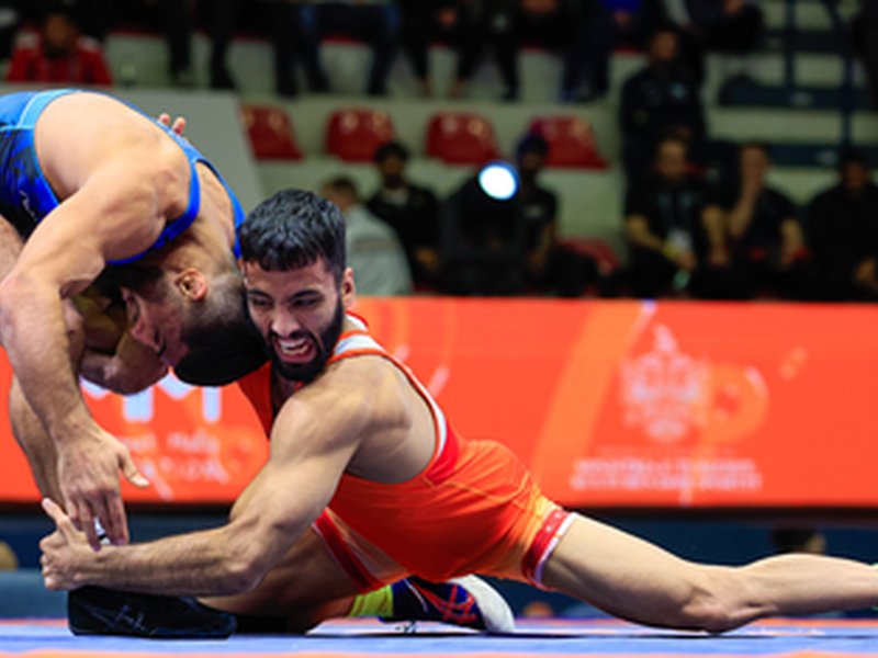 सुजीत कलकल ने अल्बानिया में आयोजित 'यूनाइटेड वर्ल्ड रेसलिंग रैंकिंग सीरीज' में स्वर्ण पदक जीता