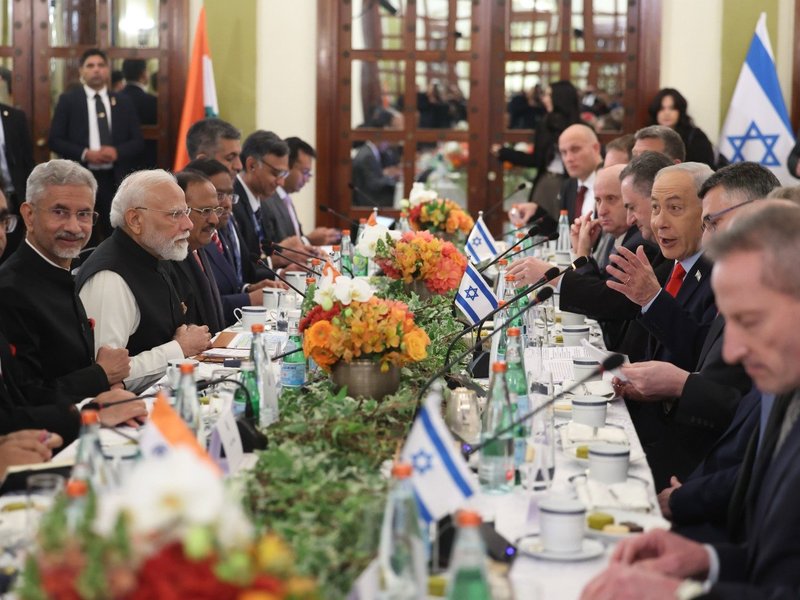 India, Israel cement trade, investment & tech ties (Photo: @narendramodi/X)