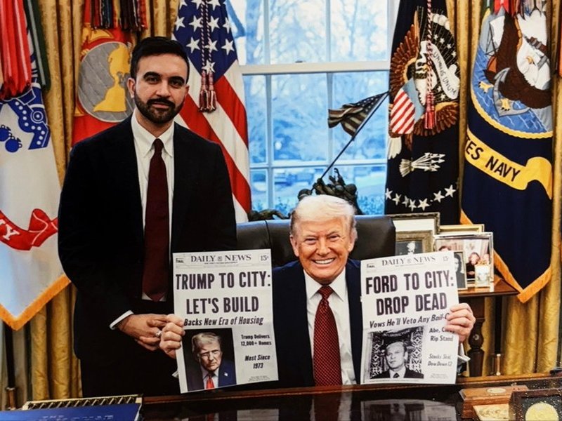 Mamdani meets Trump in surprise White House visit