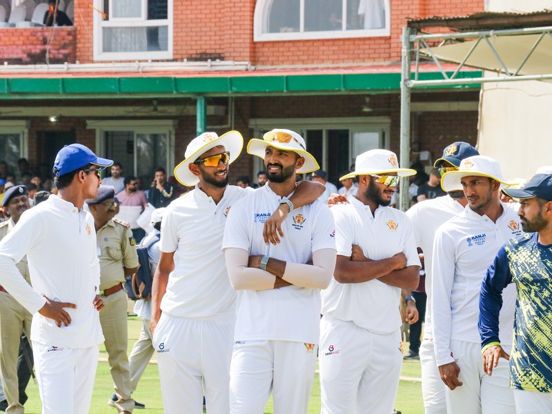 Sachin Tendulkar hails J&K’s rise ‘from being an enabler of champions, to becoming champions themselves’ after their maiden title triumph in Ranji Trophy. Photo credit: IANS