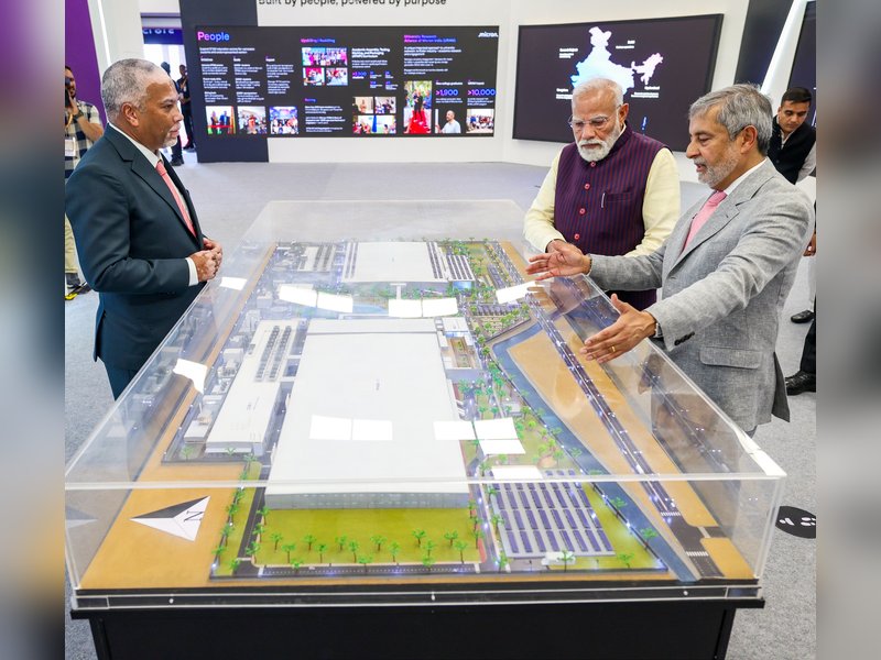 Industry hails ‘historic’ Micron chip plant inauguration in India