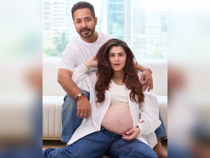 Shivaleeka Oberoi hints at playful pact for ‘co-production’ as Abhishek Pathak shoots ‘Drishyam 3’