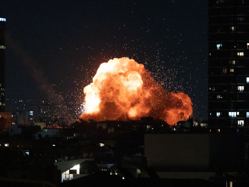 इजरायल ने तेहरान में ईरान के स्पेस रिसर्च सेंटर और एयर डिफेंस फैक्ट्री पर किया हमला