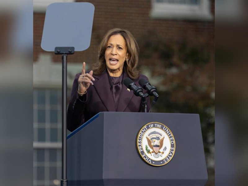 Kamala Harris slams Trump over Iran war move