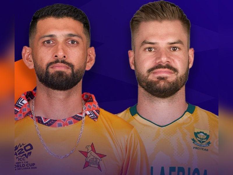 टी20 वर्ल्ड कप: जिम्बाब्वे टॉस जीत बल्लेबाजी करेगी, दक्षिण अफ्रीका की नजर जीत की लय बरकरार रखने पर 