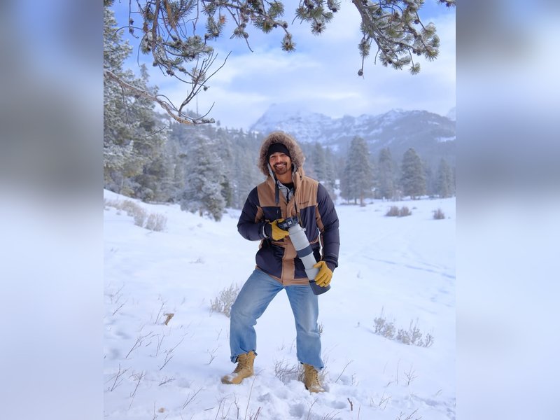 Harshvardhan Rane realises his long-term dream of capturing a fox in the snow