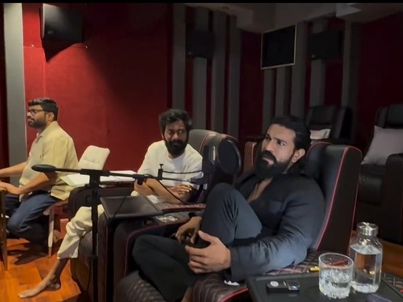 Ram Charan commences dubbing for 'Peddi'