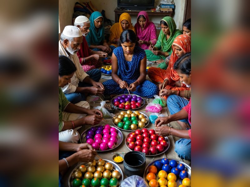 होली : गुलाबी नगरी की रंगीन विरासत 'गुलाल गोटे', मुस्लिम कारीगरों से जुड़ी है परंपरा