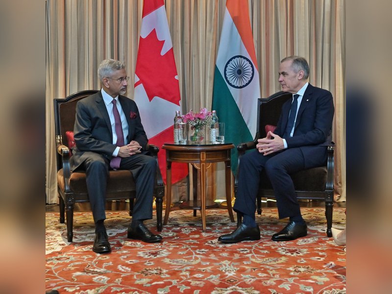 EAM Jaishankar meets Canadian PM Mark Carney, hails commitment towards strengthening ties