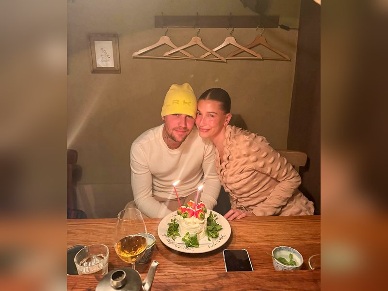 Justin Bieber shares loved-up birthday selfies with wife, Hailey from celebrations