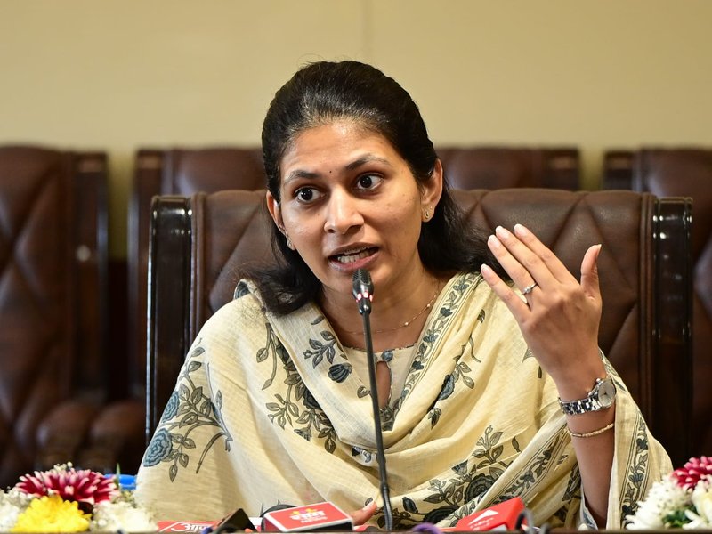 MoS for Sports Raksha Khadse announces nationwide ASMITA League to mark International Women’s Day (Credit: SAI)