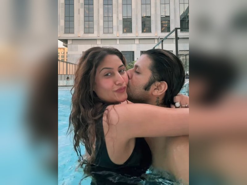 Surbhi Chandna proposes to husband in a unique way on their anniversary