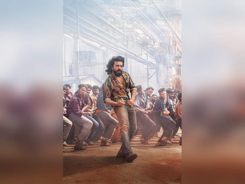 Ram Charan's intro song 'Rai Rai Raa Raa' in 'Peddi' is a visual spectacle! (Photo credit: IANS/PR)
