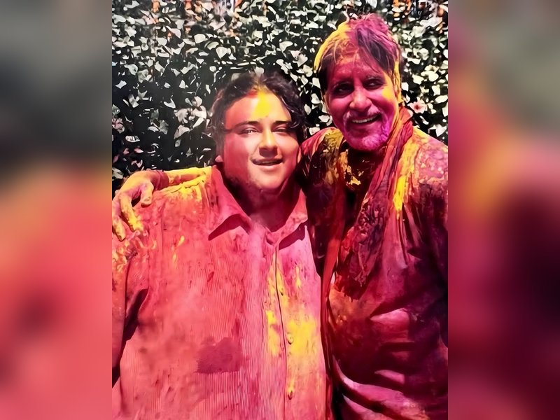 Adnan Sami treats the netizens with throwback Holi pics with Amitabh Bachchan