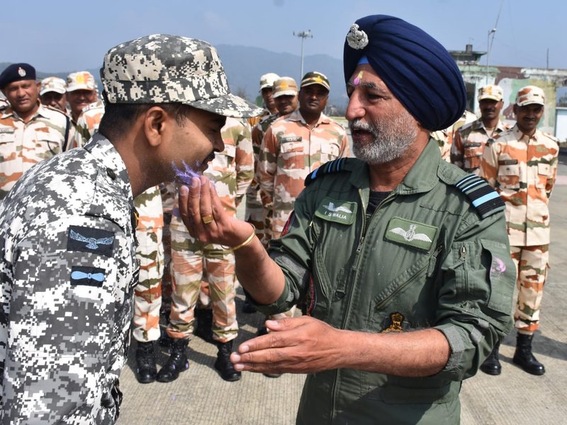 Armed Forces celebrate Holi across frontlines, blending festivity with mission readiness