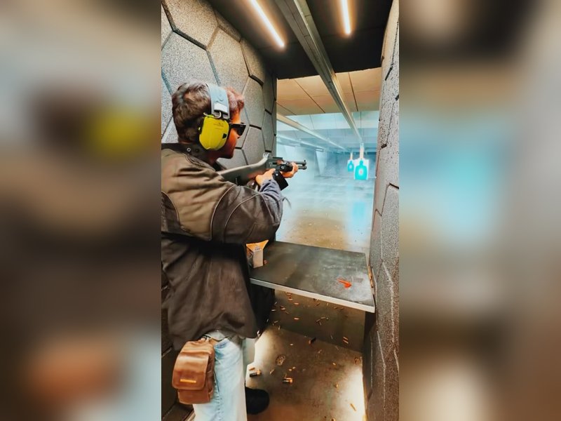 Harshvardhan Rane channels his inner sniper with the mantra 'Breathe soft, focus hard'