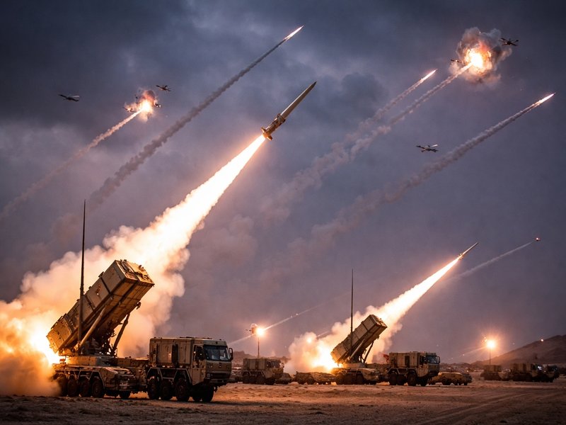 Gulf states intercept Iranian missiles and drones: Pentagon