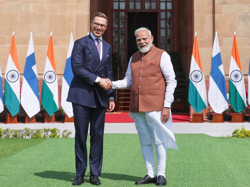 भारत-फिनलैंड की रणनीतिक साझेदारी को डिजिटलीकरण और स्थिरता का रूप दे रहे : मोदी