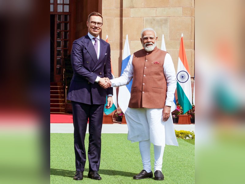 भारत-फिनलैंड के बीच डिजिटलीकरण और स्थिरता में रणनीतिक साझेदारी से पैदा होंगे अनगिनत अवसर : पीएम मोदी 