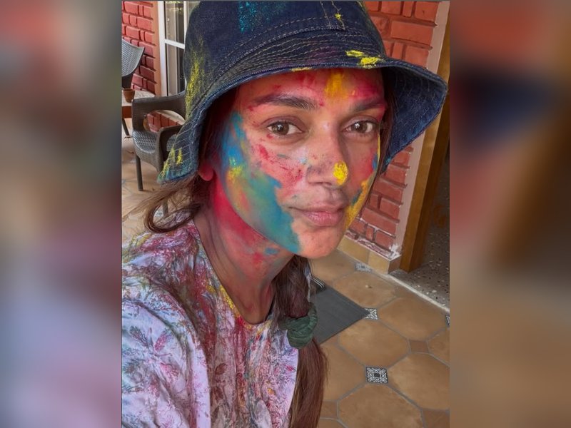 Aditi Rao Hydari shares glimpse of ‘Holi hooligans’, says hubby Siddharth was ‘missed extra much’
