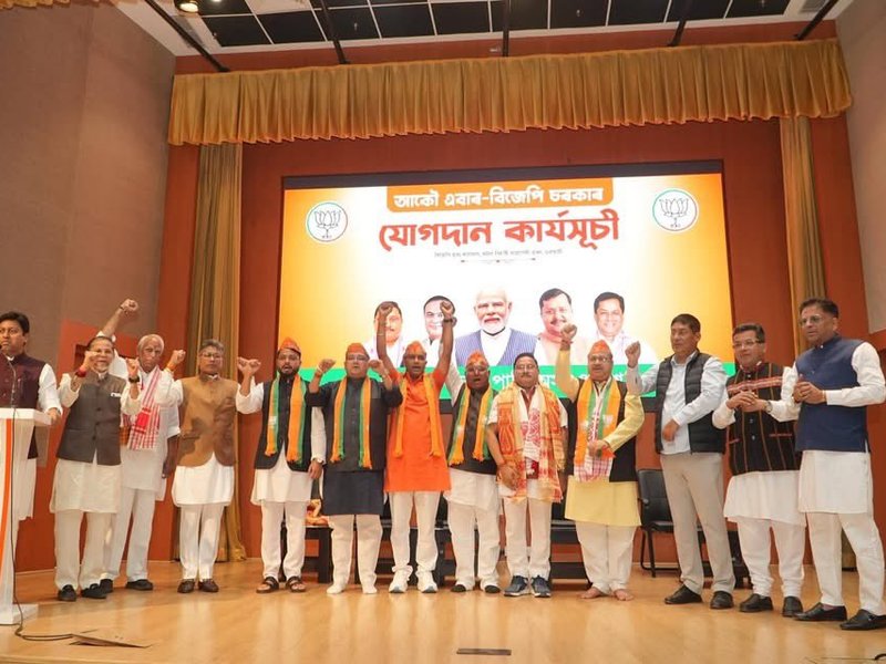 Three suspended Cong MLAs join BJP ahead of Assam Assembly elections