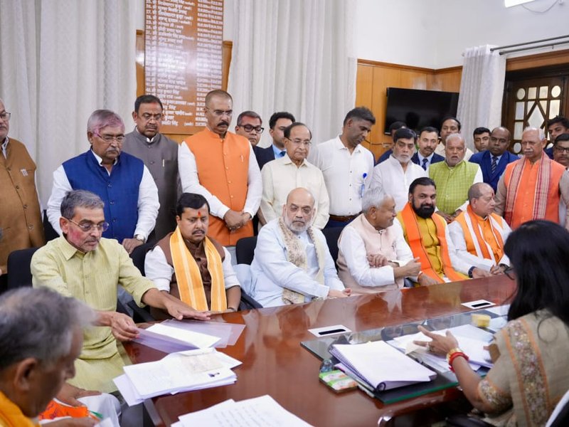 नितिन नवीन ने राज्यसभा चुनाव के लिए दाखिल किया नामांकन, कहा- आगे बढ़ाते रहेंगे 'विकसित बिहार' का संकल्प