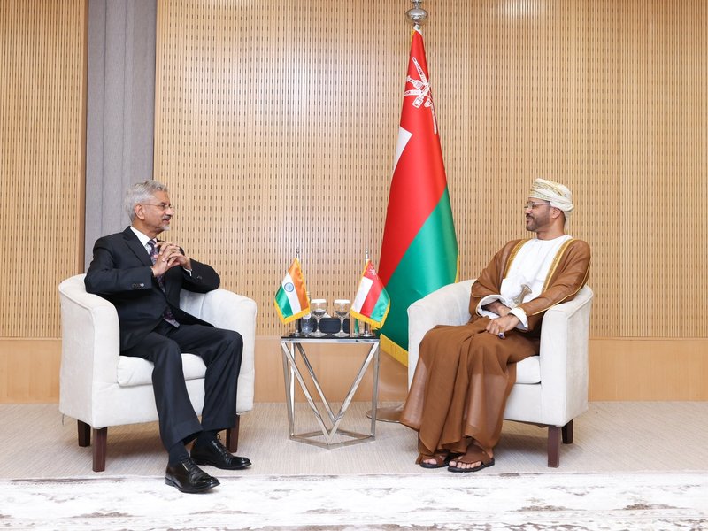 EAM Jaishankar, Oman counterpart Sayyid Badr bin Hamad bin Hamood Albusaidi discuss West Asia conflict 