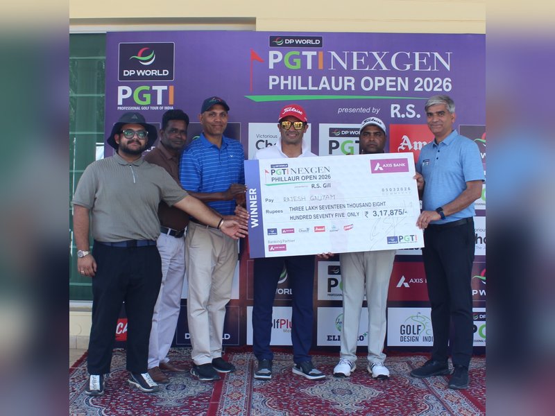 Rajesh Kumar prevails in three-way playoff to win PGTI Phillaur Open