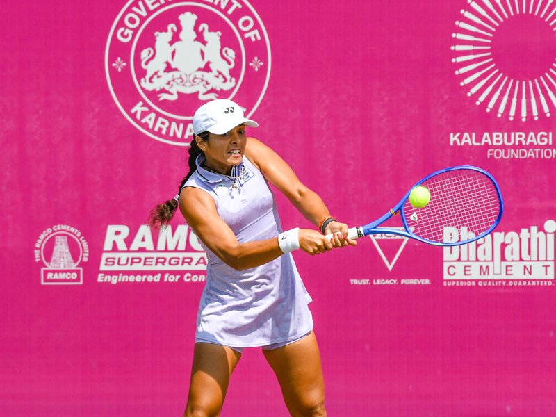 Vaishnavi Adkar, Ankita Raina surge into ITF W35 QFs