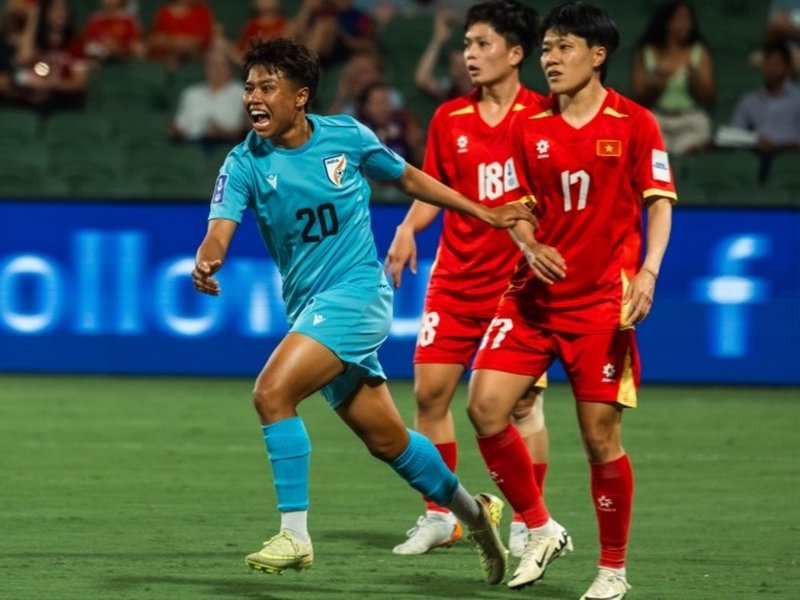 Sanfida Nongrum marks India's return to Asian Cup with historic debut goal 