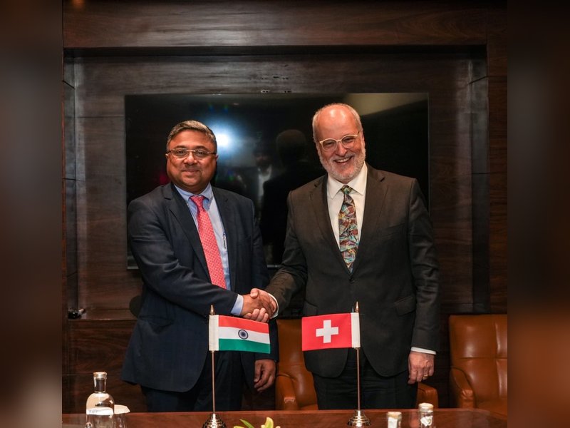 India and Switzerland discuss strengthening bilateral ties across diverse sectors  
