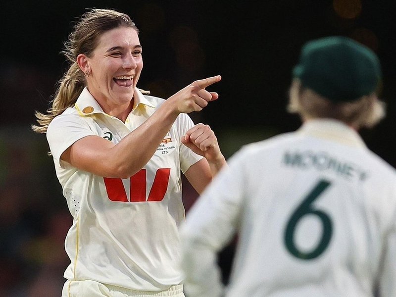 Sutherland, Hamilton help Australia seize upper hand against India in one-off pink-ball Test against India at the WACA Ground in Perth on Friday. Photo credit: cricket.com.au