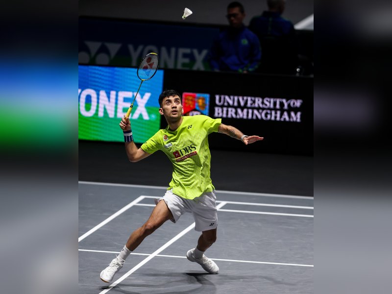 All England Open 2026: Lakshya Sen upsets sixth seed Li Shi Feng to reach semis (Credit: BAI)