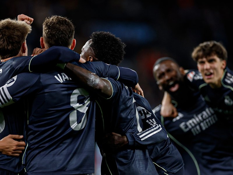 Real Madrid stays in title race as deflected goal gives late win in Vigo (Credit: X/Real Madrid)