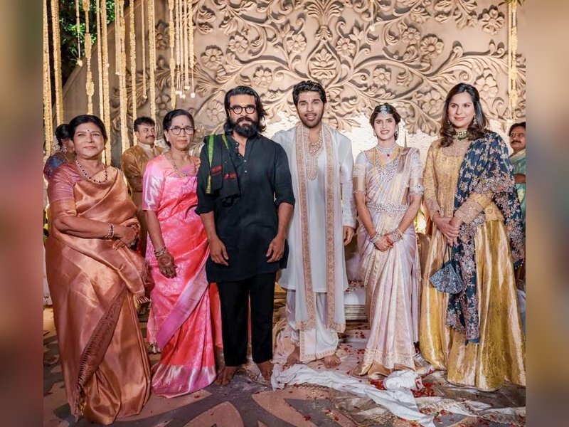 Ram Charan wishes newly weds Allu Sirish, Nayanika Reddy a ‘blessed journey together’