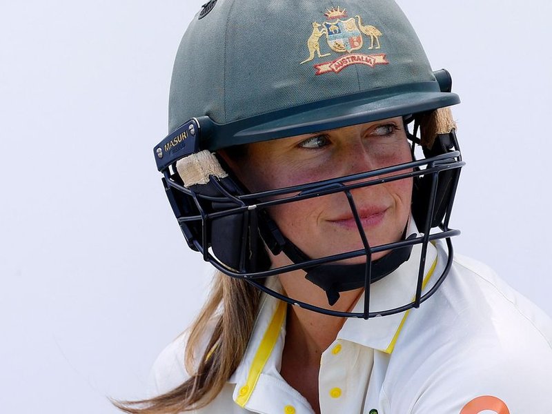 Pink-ball Test: Sutherland unbeaten on 93, Perry hits 76 as Australia take the lead (Credit: Cricket Australia)