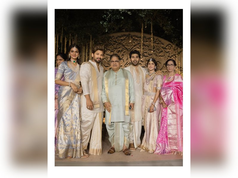 Allu Arjun says 'Welcome to the Allu family' to his new sister-in-law Nayanika Reddy
