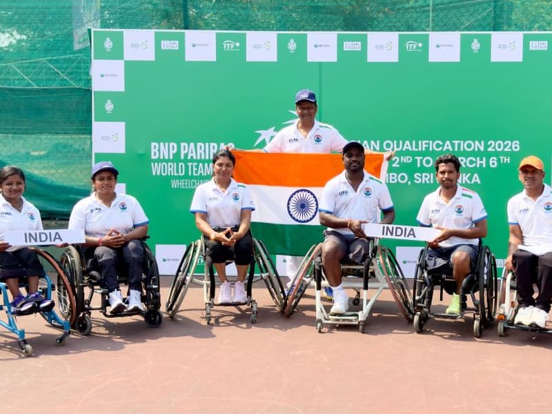 Indian men’s team secures bronze at Wheelchair World Team Cup Asia Qualifiers in Colombo
