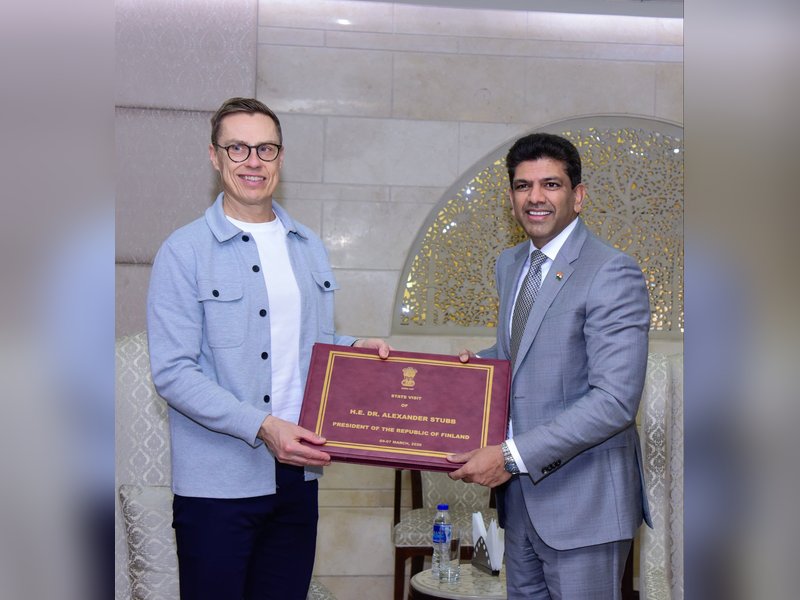 Finnish Prez Alexander Stubb concludes 'fruitful' India visit