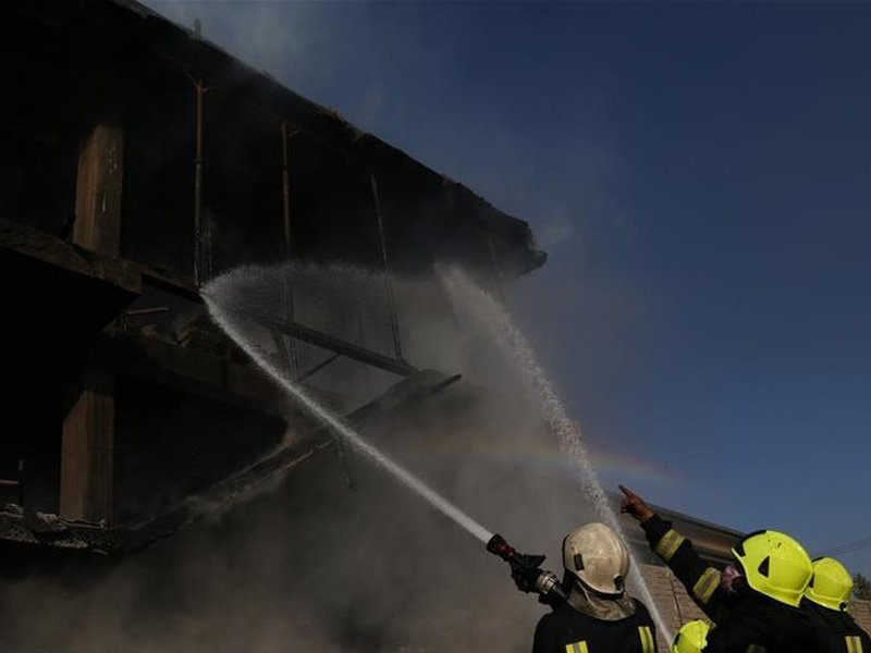 Fire erupts in Afghanistan's Torkham after Pakistani forces strike 