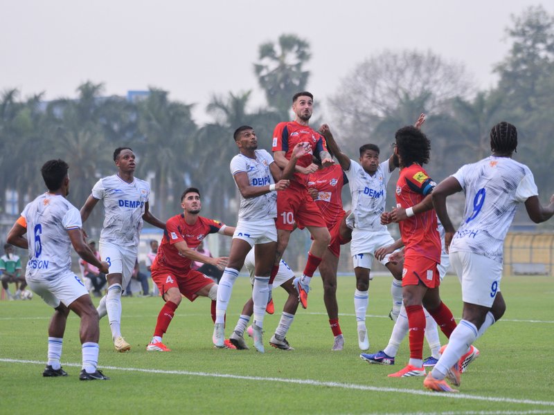 Hugo Díaz Rodriguez strike secures Diamond Harbour's first-ever win in the Indian Football League (IFL) 2025-26 at the Kalyani Stadium in Kalyani, West Bengal, on Sunday. Photo credit: AIFF