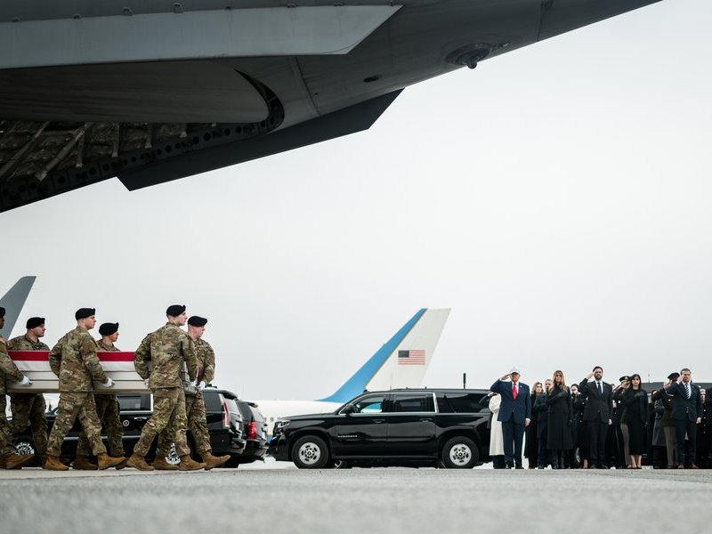 Seventh US troop dies as Iran war escalates