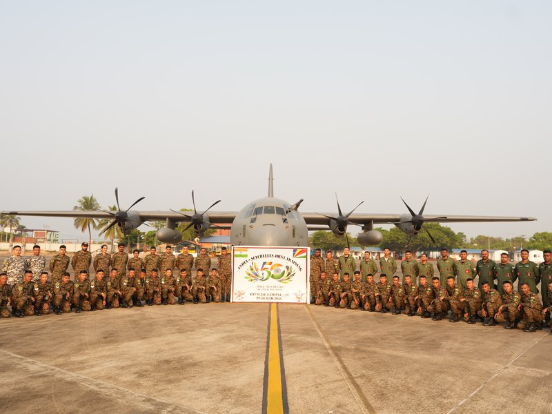 Indian contingent arrives in Seychelles for joint military exercise ‘LAMITIYE-2026’