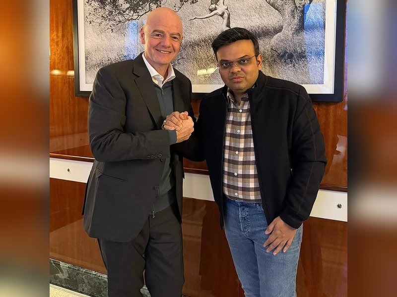 Congratulations to ICC and my friend Jay Shah for another wonderfully organised T20 WC: Infantino