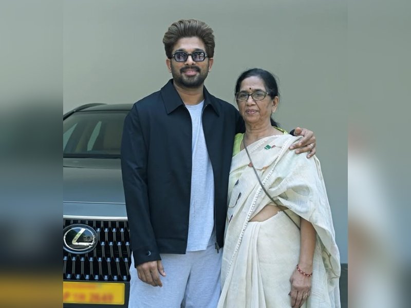 Allu Arjun gifts swanky compact SUV to his mother celebrating International Women’s Day