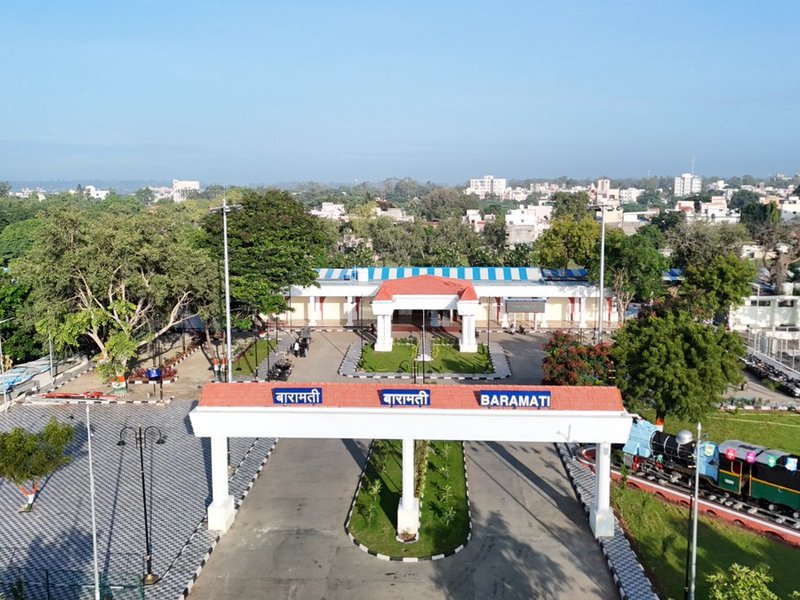 Bengal: Barabhum railway station renovated, passengers all praise for it​ (Photo: @RailMinIndia/X)