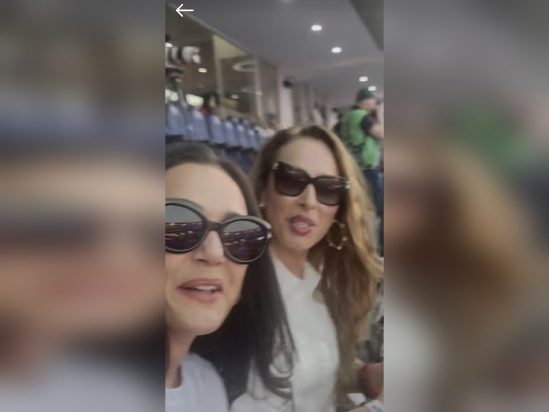 Preity Zinta enjoys the T20 World Cup with Salman Khan's close friend Lulia Vantur